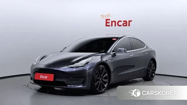 Tesla Model 3 2020 Серый из Кореи