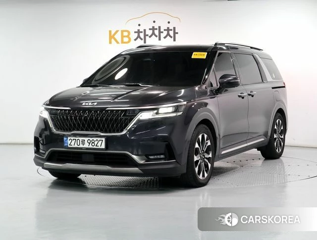 Kia Carnival 4th generation 2022 Серый из Кореи