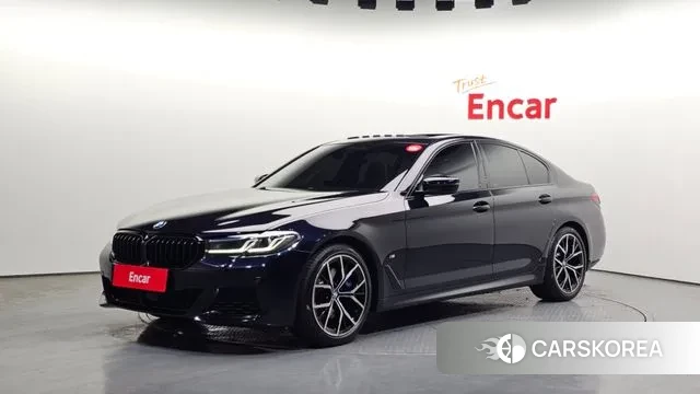 BMW 5 Series (G30) 2022 Синий из Кореи