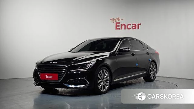 Genesis G80 2018 Черный из Кореи