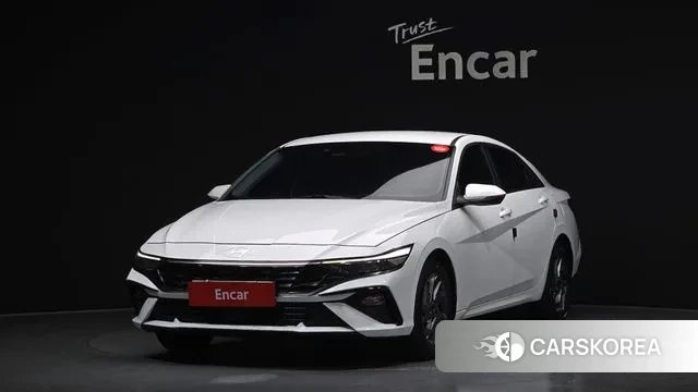 Hyundai The New Avante (CN7) 2024 Белый из Кореи