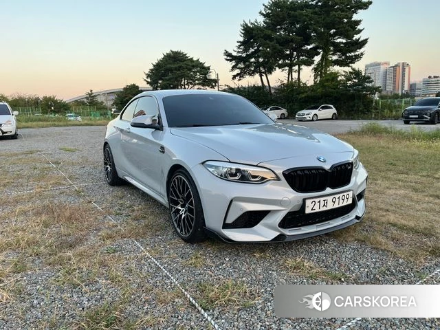 BMW M2 (F87) 2019 Серебристо-серый из Кореи