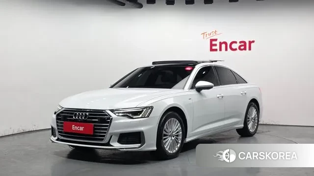 Audi A6 (C8) 2020 Белый из Кореи