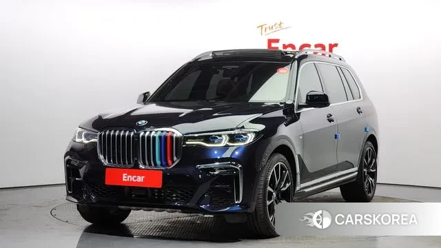 BMW X7 (G07) 2022 Черный из Кореи