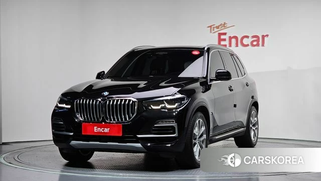 BMW X5 (G05) 2021 Черный из Кореи