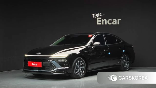 Hyundai Sonata D Edge Hybrid (DN8) 2023 Черный из Кореи