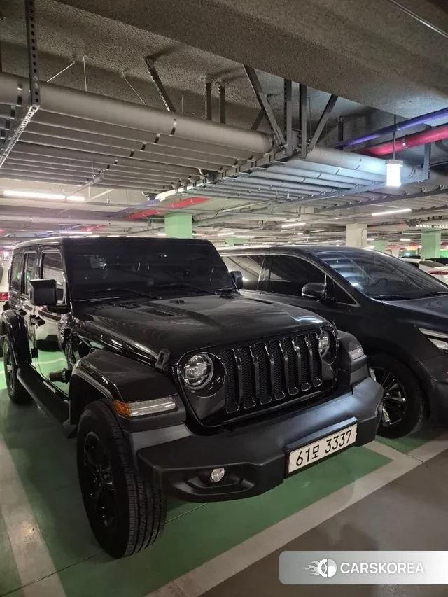 Jeep Wrangler (JL) 2018 Черный из Кореи