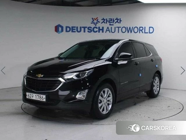 Chevrolet (GM Daewoo) Equinox 2018 Черный из Кореи