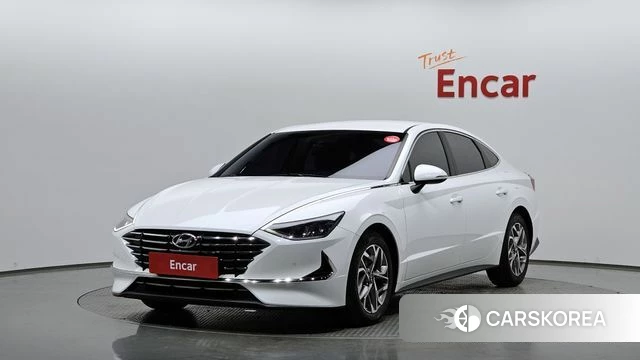 Hyundai Sonata (DN8) 2021 Белый из Кореи