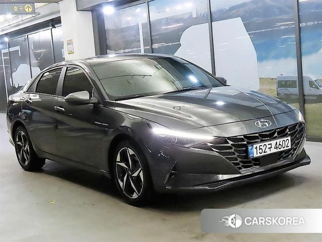Hyundai Avante (CN7) 2022 Серый из Кореи