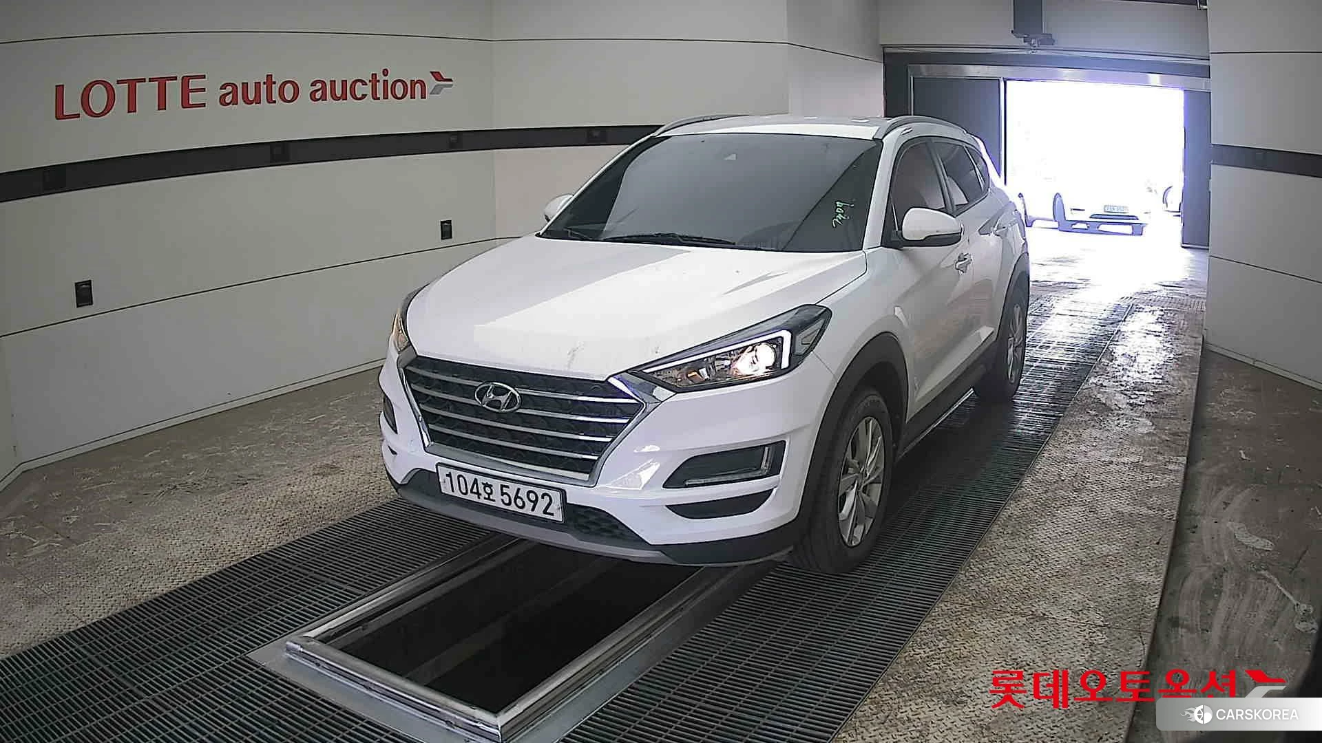 Hyundai Tucson 2020 Pure White из Кореи