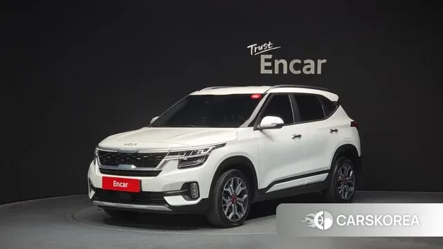 Kia Seltos 2022 Белый из Кореи