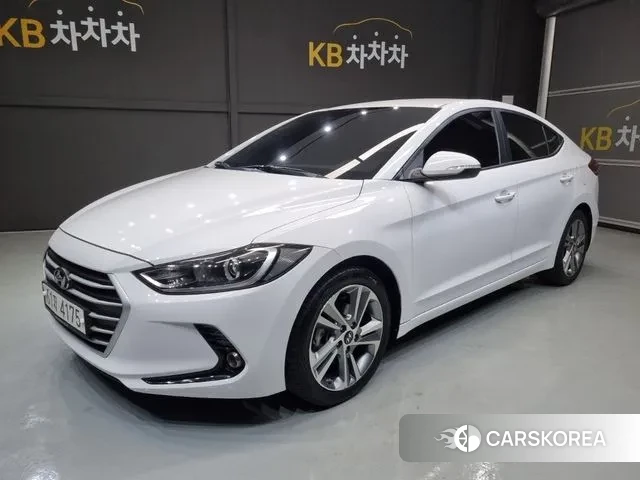 Hyundai Avante AD 2018 Белый из Кореи