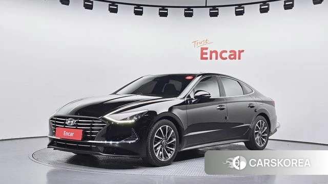 Hyundai Sonata (DN8) 2019 Черный из Кореи