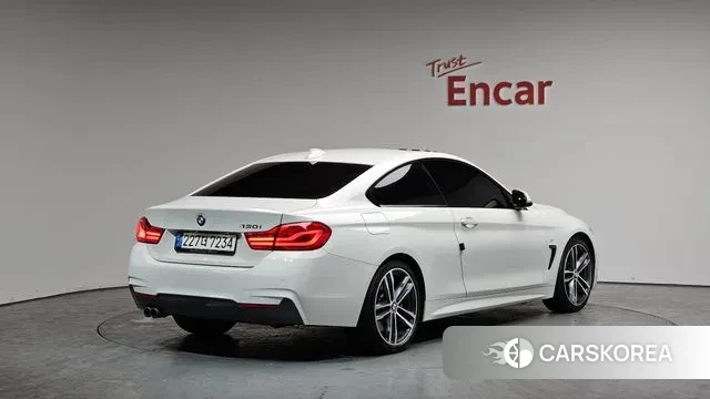 BMW 4 Series (F32) 2018 Белый из Кореи