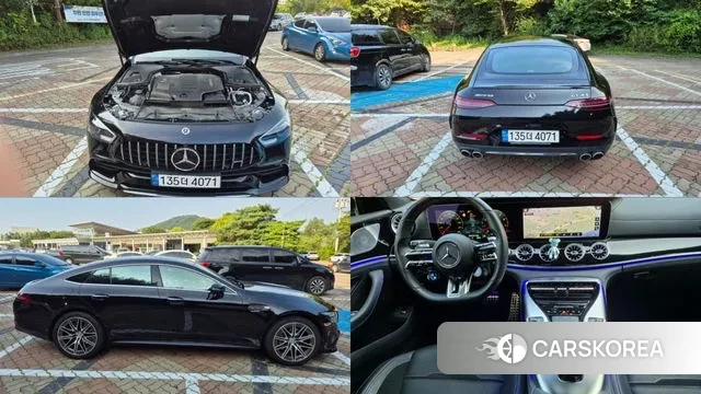 Mercedes-Benz AMG GT 2022 Черный из Кореи