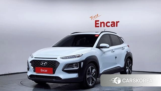 Hyundai Kona 2018 Белый из Кореи