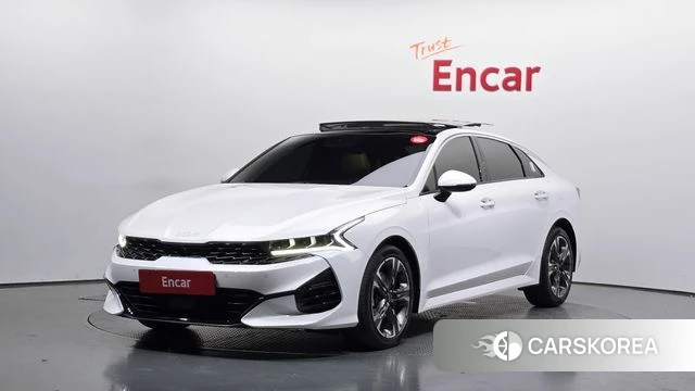 Kia K5 3rd generation 2022 Белый из Кореи