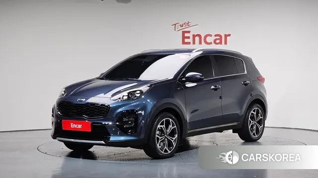 Kia Sportage The Bold 2018 Синий из Кореи