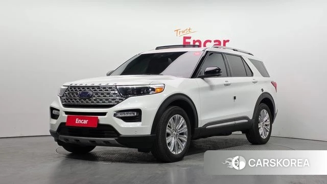 Ford Explorer 6th Generation 2021 Белый из Кореи