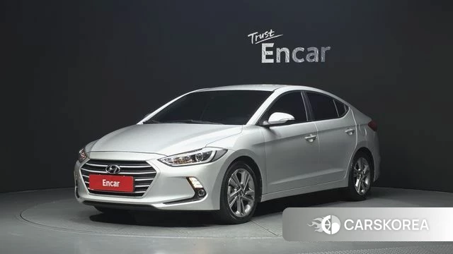 Hyundai Avante AD 2018 Серебряный из Кореи