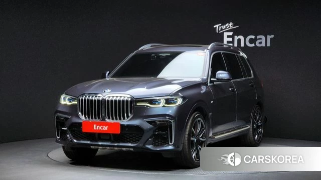 BMW X7 (G07) 2020 Серый из Кореи