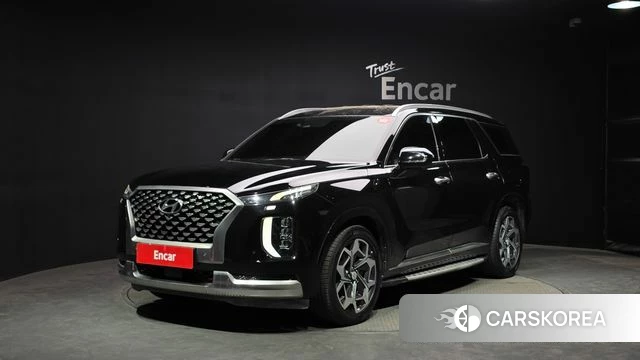Hyundai Palisade 2022 Черный из Кореи