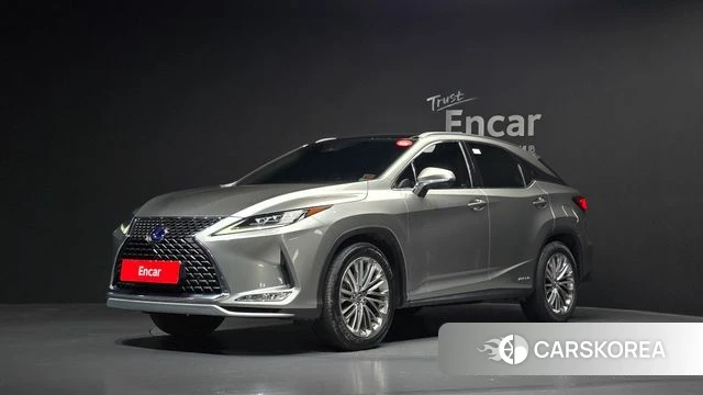 Lexus RX450h 4th generation 2020 Серебристо-серый из Кореи