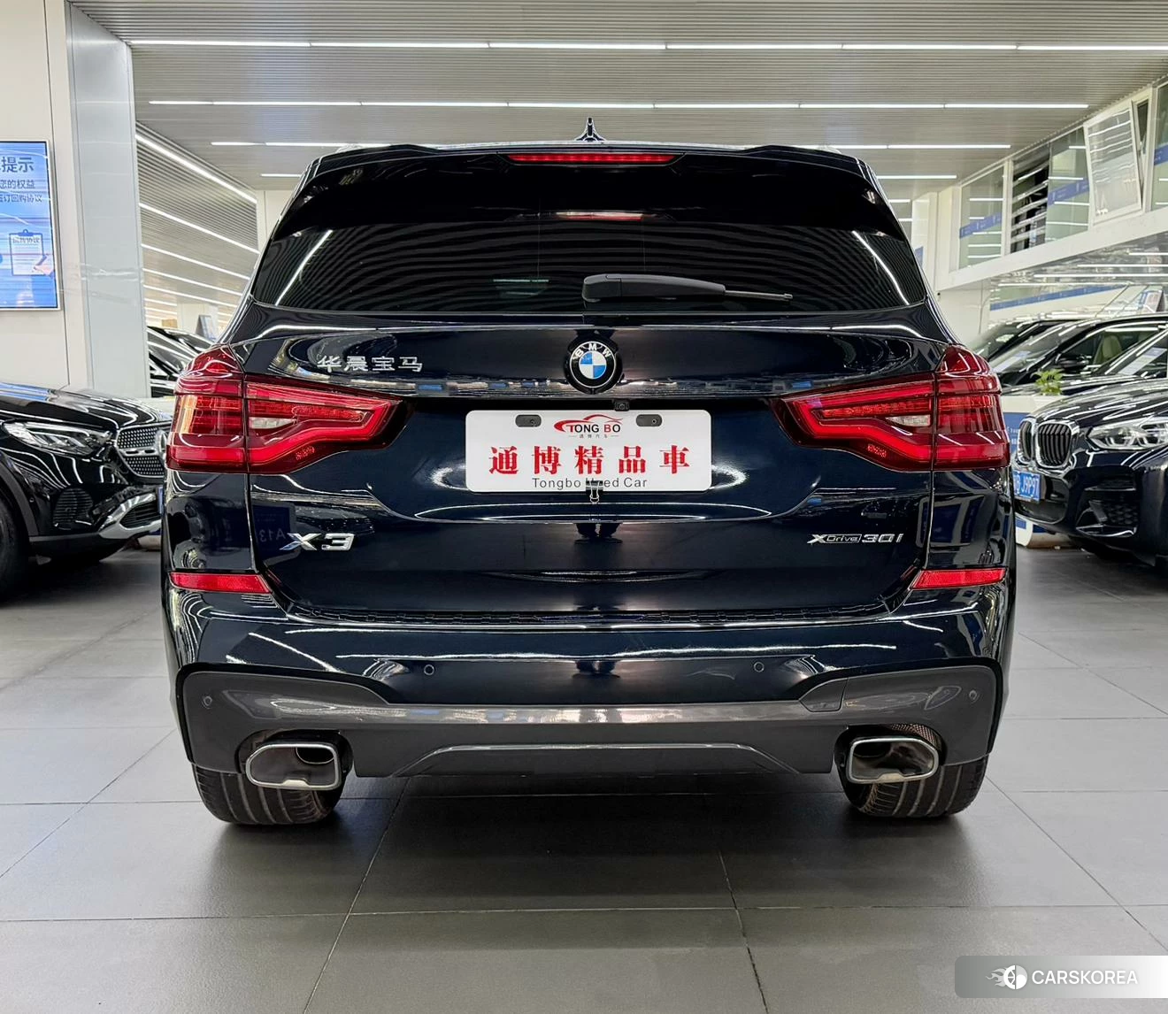 BMW X3 2020 Черный из Китая