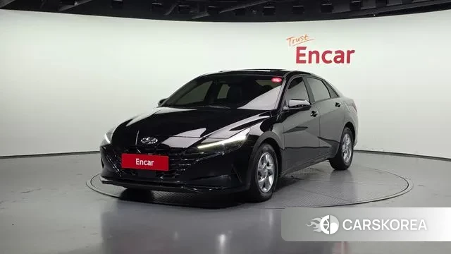 Hyundai Avante (CN7) 2021 Черный из Кореи