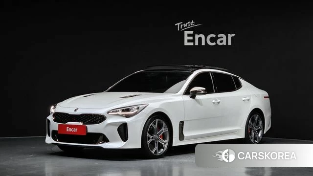 Kia Stinger 2019 Белый из Кореи