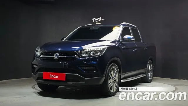 Ssangyong Rexton Sports 2019 Синий из Кореи