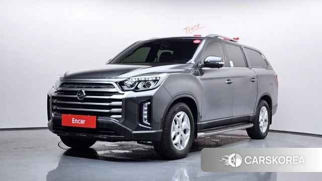 Ssangyong The New Rexton Sport 2022 Серый из Кореи