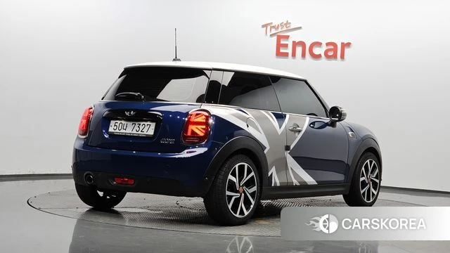 Mini Cooper 2018 Синий из Кореи