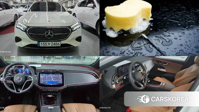 Mercedes-Benz E-Class W214 2025 Белый из Кореи