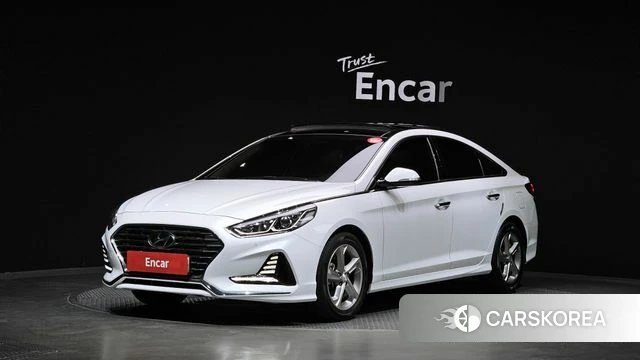 Hyundai Sonata New Rise 2018 Белый из Кореи