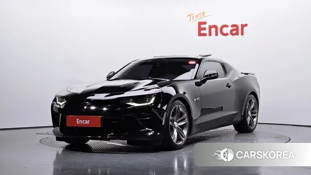 Chevrolet (GM Daewoo) All New Camaro 2018 Черный из Кореи