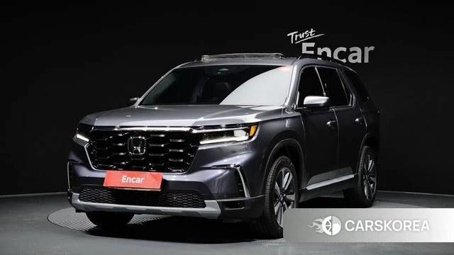 Honda Pilot 4th generation 2024 Серый из Кореи