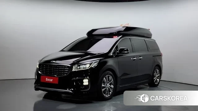 Kia The New Carnival 2019 Черный из Кореи