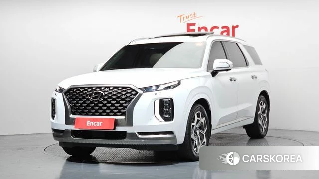 Hyundai Palisade 2022 Белый из Кореи