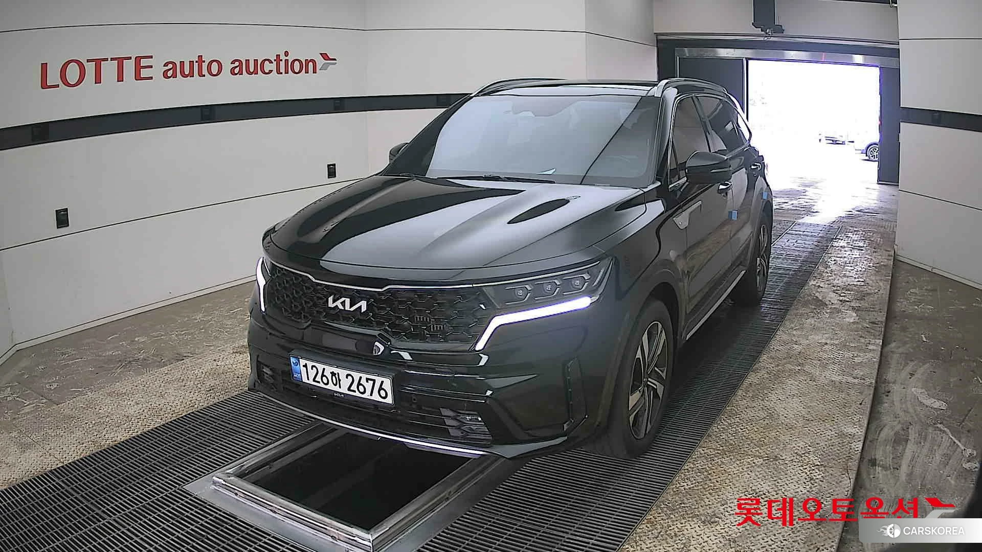 Kia Sorento Hybrid 2022 Черный из Кореи