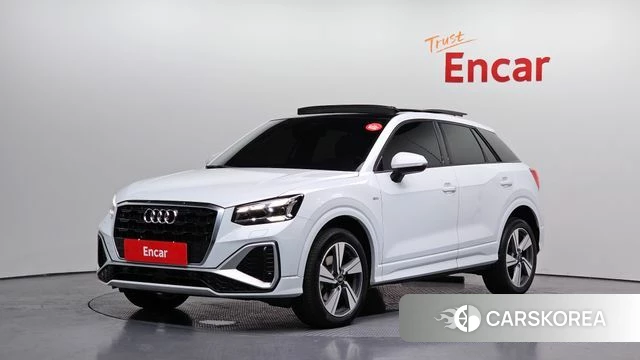 Audi Q2 2023 Белый из Кореи