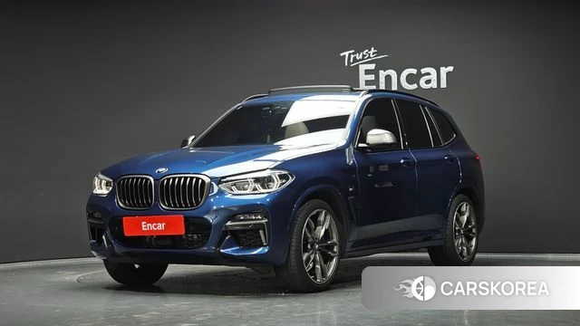 BMW X3 (G01) 2021 Синий из Кореи