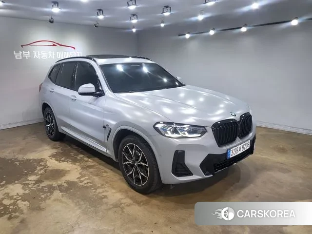 BMW X3 (G01) 2022 Серый из Кореи