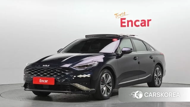 Kia K8 Hybrid 2022 Синий из Кореи
