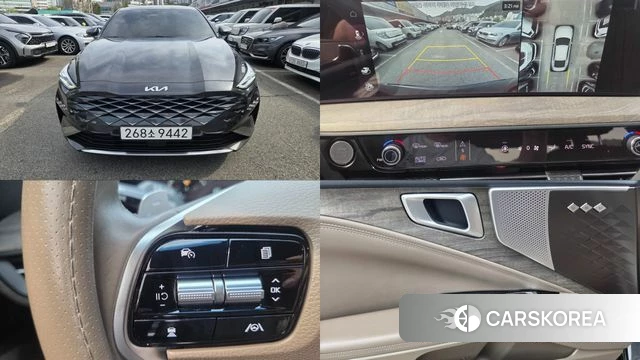 Kia K8 2023 Серый из Кореи