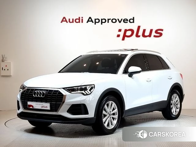 Audi Q3 (F3) 2023 Белый из Кореи