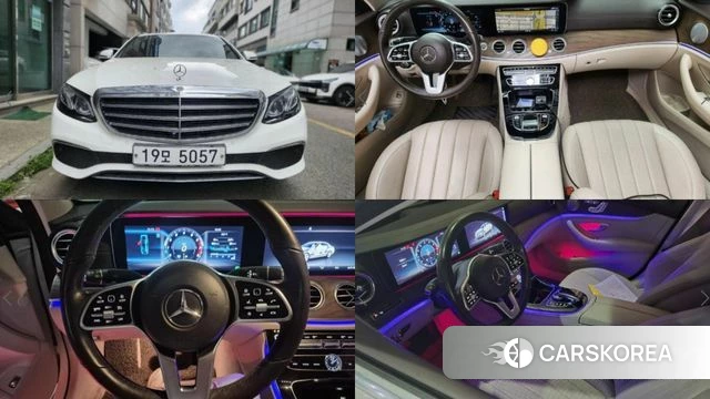 Mercedes-Benz E-Class W213 2018 Белый из Кореи