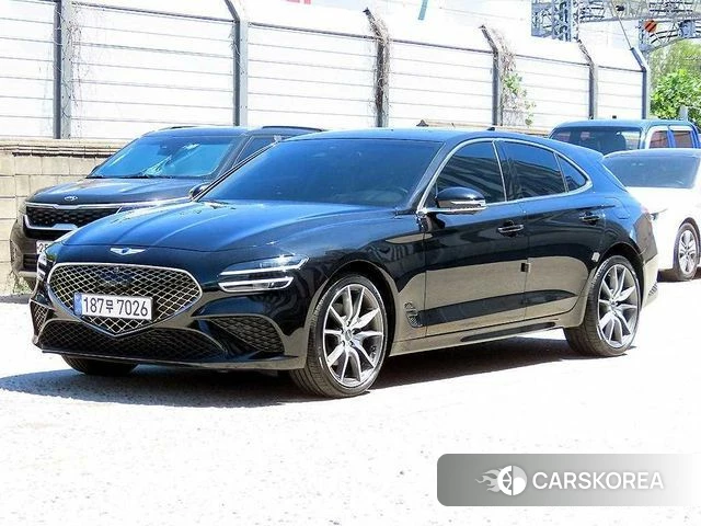 Genesis The New G70 Shooting Brake 2022 Черный из Кореи