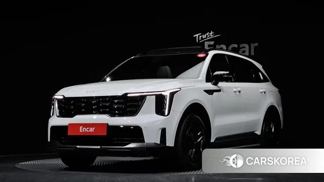 Kia The New Sorento 4th Generation 2023 Белый из Кореи